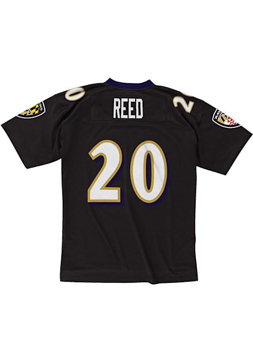 Baltimore Ravens Ed Reed Mitchell and Ness BLACK 2004 Legacy