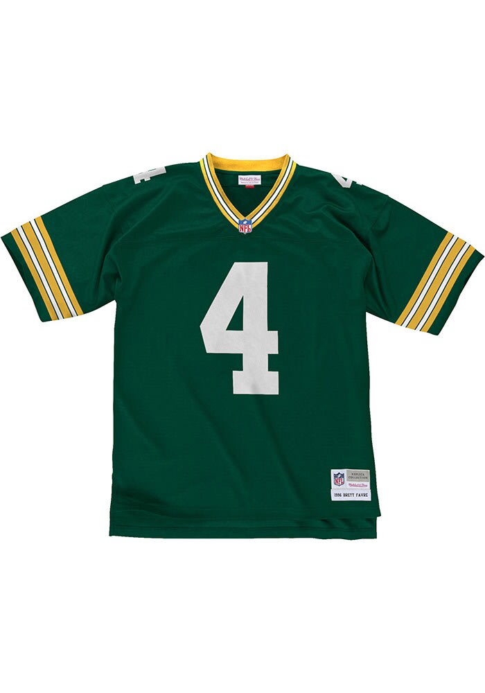 Brett favre green store bay packers jersey