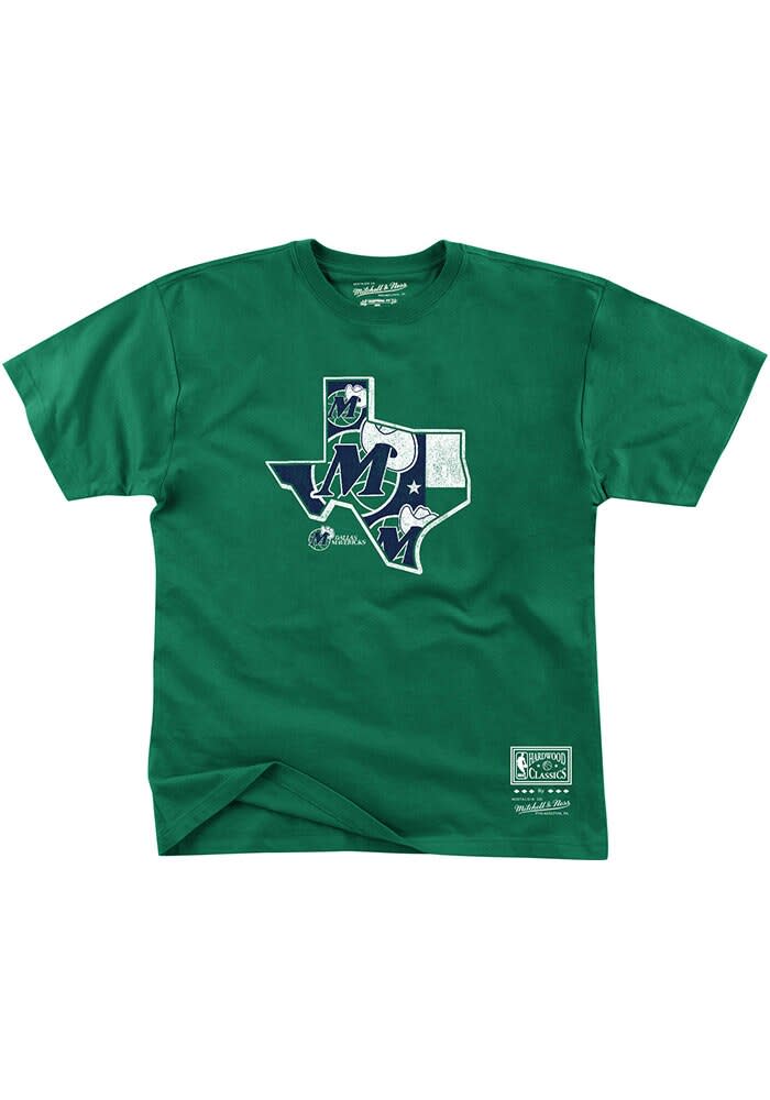 Mitchell and Ness Dallas Mavericks KELLYGREEN Texas Short