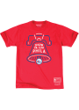 Mitchell and Ness Philadelphia 76ers Red Bell Fashion Tee