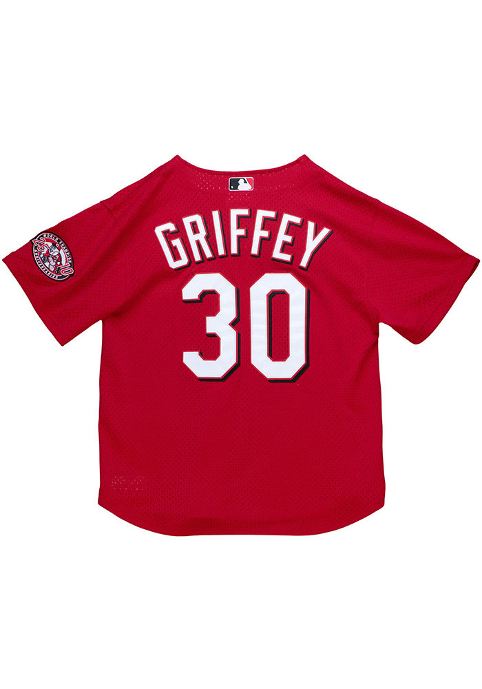 Cincinnati Reds Ken Griffey Jr. Mitchell and Ness Red 2000