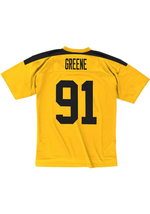 Pittsburgh Steelers Kevin Greene Mitchell and Ness 1994 Legacy Throwback  Jersey - Gold
