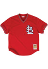Main image for Ozzie Smith St Louis Cardinals Mitchell and Ness 1996 Authentic Batting Practice Cooperstown Jer..