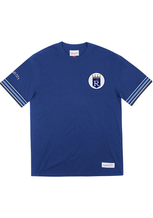 Mitchell and Ness Kansas City Royals ROYAL Final Seconds Short Sleeve ...