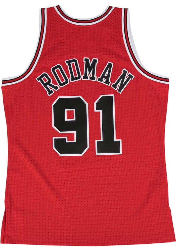 XL Mitchell＆Ness NBA JERSEY BULLS RODMAN Chicago Bulls Mitchell & Ness Dennis Rodman 1995-96 Jersey