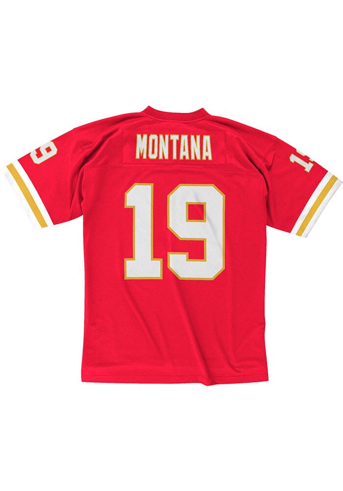 Joe montana shop chiefs throwback jersey