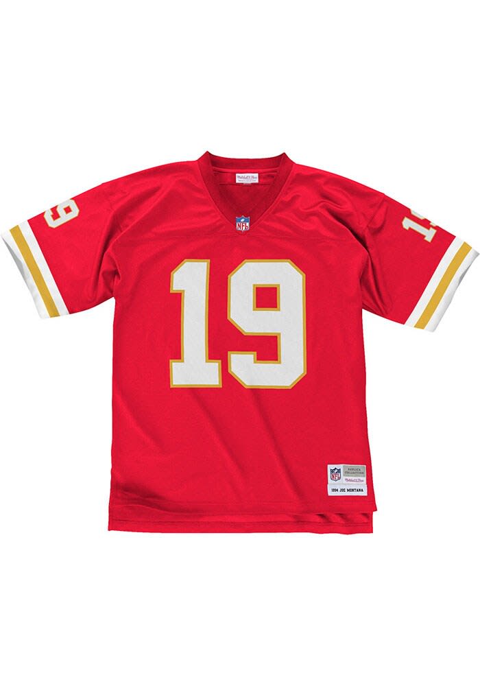 Joe montana chiefs cheap throwback jersey