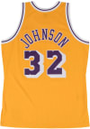 Main image for Magic Johnson Los Angeles Lakers Mitchell and Ness 84-85 Home Swingman Jersey