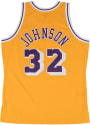 Magic Johnson Los Angeles Lakers Mitchell and Ness 84-85 Swingman Swingman Jersey - Gold