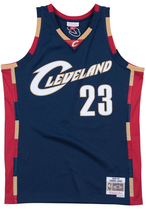 LeBron James Cleveland Cavaliers Mitchell and Ness 08-09 Alternate Swingman Jersey
