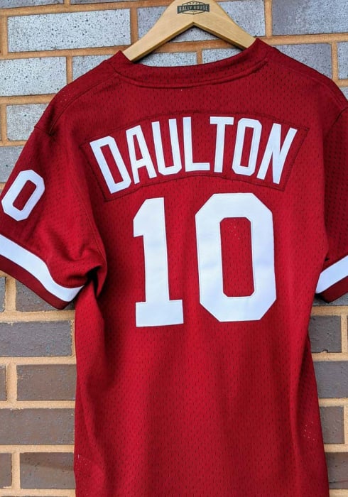 Philadelphia Phillies Darren Daulton Mitchell and Ness 1991 Throwback ...