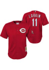 Main image for Barry Larkin  Mitchell and Ness Cincinnati Reds Youth Red Batting Practice Jersey