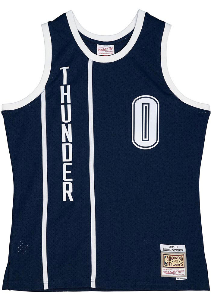Oklahoma City Thunder No0 Russell Westbrook Blue Revolution 30 NBA Basketball Jersey Cheap