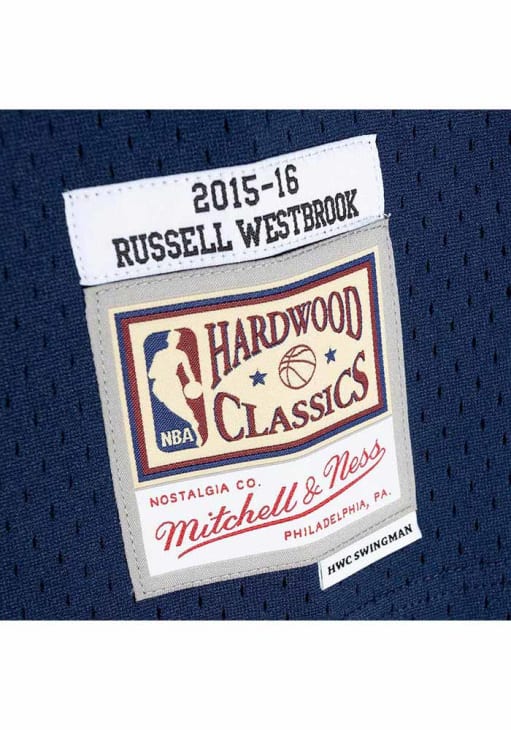 Russell Westbrook Oklahoma City Thunder Mitchell and Ness 15-16 Alternate Swingman Jersey
