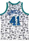 Main image for Dirk Nowitzki Dallas Mavericks Mitchell and Ness Doodle Swingman Jersey
