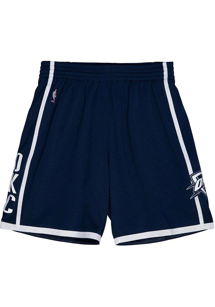 オクラホマシティサンダー Mitchell & Ness ショーツ Oklahoma City Thunder Mens Mitchell and Ness BLUE 15-16