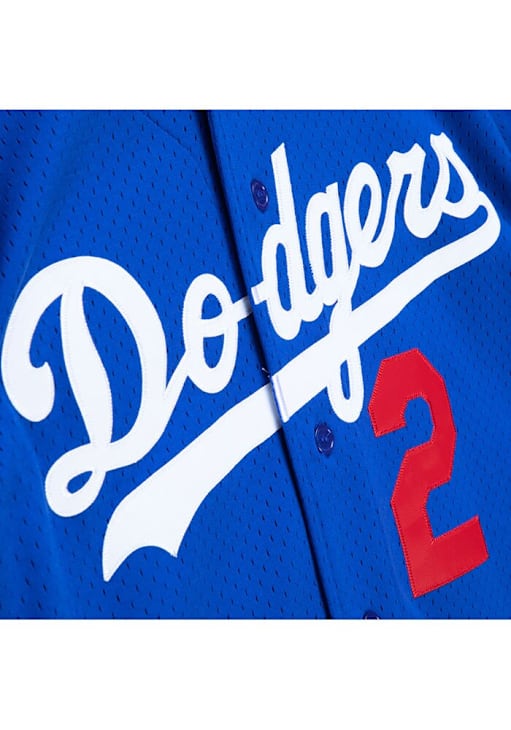 Los Angeles Dodgers Tommy Lasorda Mitchell and Ness ROYAL Batting