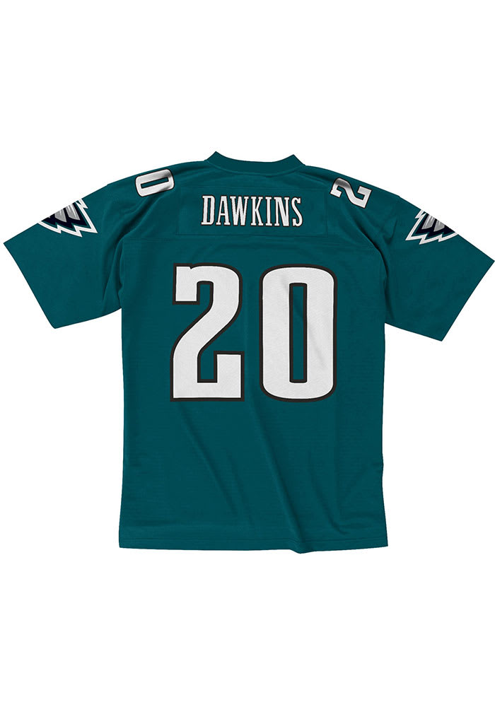 Philadelphia Eagles Brian Dawkins Mitchell and Ness 1996 Legacy Throwback Jersey GREEN