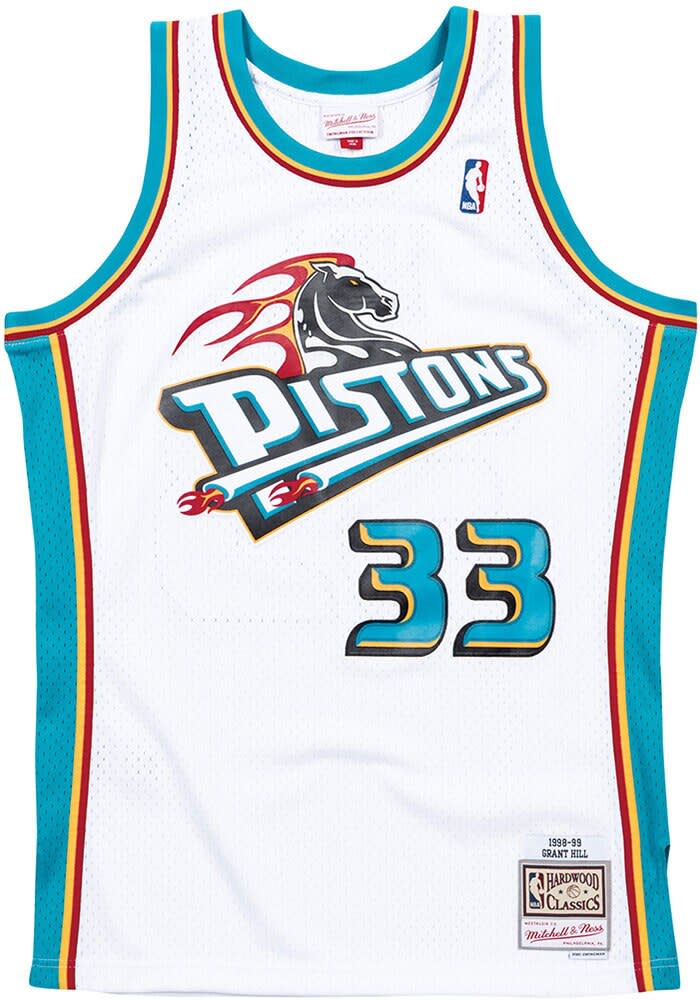 GRANT HILL! GAME WORN JERSEY❗️ 1999-00 Grant Hill Detroit Pistons Game Worn Jersey (RGU
