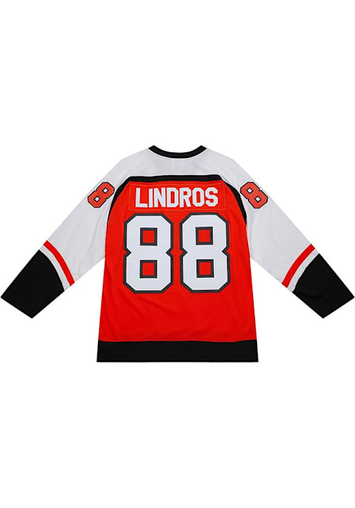 Mitchell and Ness Eric Lindros Philadelphia Flyers Mens ORANGE