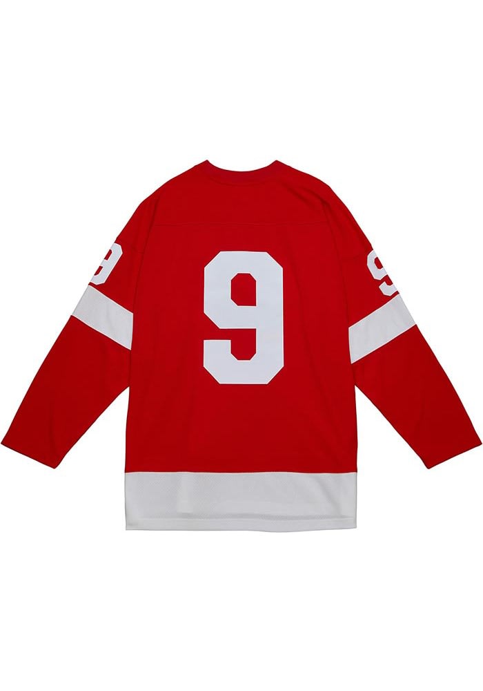 Mitchell and Ness Gordie Howe Detroit Red Wings Mens Red