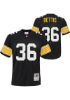 Main image for Jerome Bettis Pittsburgh Steelers Youth Black Mitchell and Ness NFL Legacy Retired Player Footba..