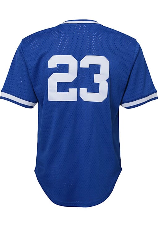 Chicago Cubs Ryne Sandberg Youth BLUE MLB Player Baseball Jersey