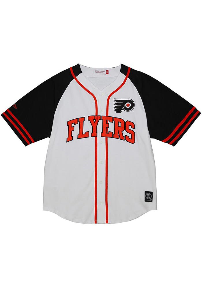 Philadelphia flyers hot sale baseball jersey