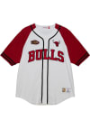 Main image for Mitchell and Ness Chicago Bulls Mens White Practice Day Jersey