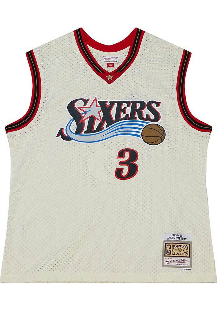 Philadelphia 76ers cheap cream jersey