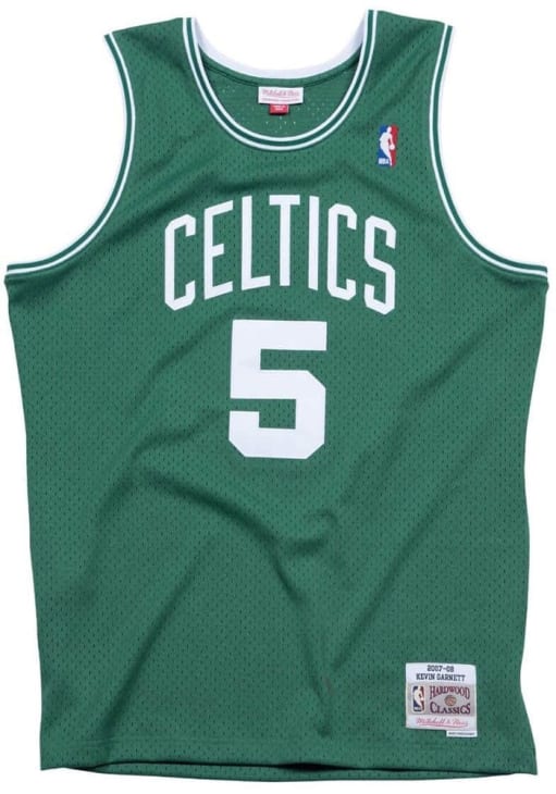 Kevin Garnett Boston Celtics Mitchell and Ness Throwback Swingman Jersey