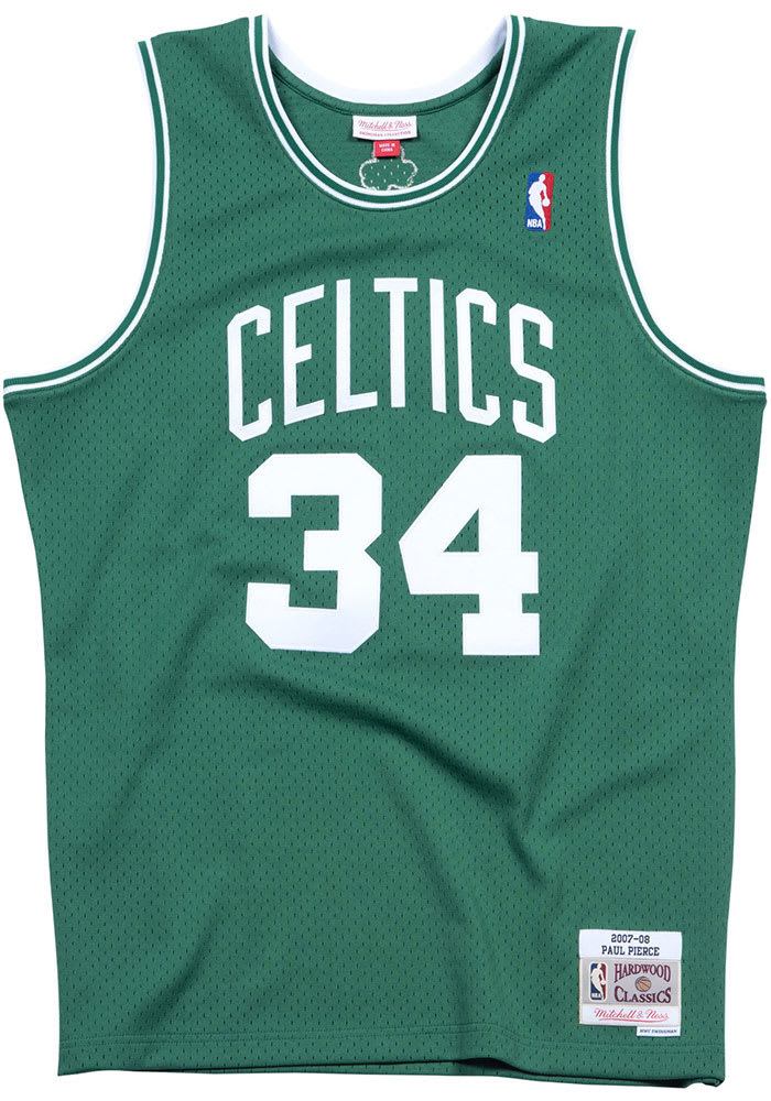 Paul Pierce Boston Celtics Mitchell and Ness GREEN 07-08