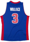 Main image for Ben Wallace Detroit Pistons Mitchell and Ness 03-04 Road Swingman Jersey
