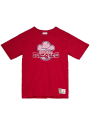 Texas Rangers Mitchell and Ness Legendary Slub Fashion T Shirt - Red