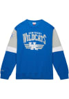 Main image for Mitchell and Ness Kentucky Wildcats Mens Blue All Over Long Sleeve Fashion Sweatshirt