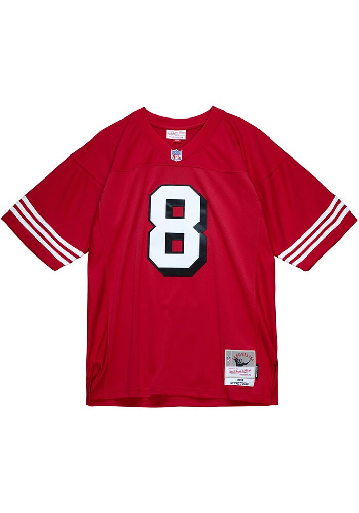 アメリカンフットボール Mitchell &amp; Ness - NFL Steve Young 1994 SF 49ers Jersey 3XL Men's Mitchell & Ness Steve Young Scarlet San Francisco