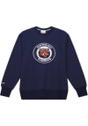 Main image for Mitchell and Ness Detroit Tigers Mens Navy Blue Playoff Win 2.0 Long Sleeve Fashion Sweatshirt
