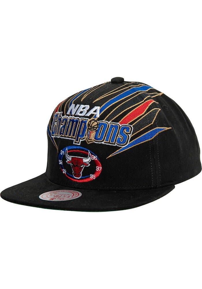Chicago Bulls Mitchell and Ness BLACK NBA 1998 Champions Snapback