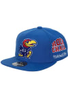 Main image for Mitchell and Ness Kansas Jayhawks Mens Blue Team Origins Fitted Hat