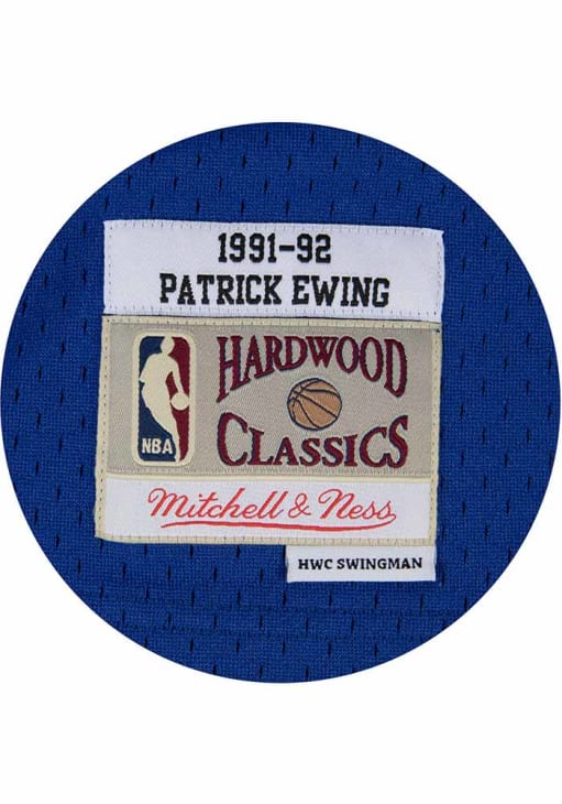 Patrick Ewing New York Knicks Mitchell and Ness 91-92 Road Swingman Jersey