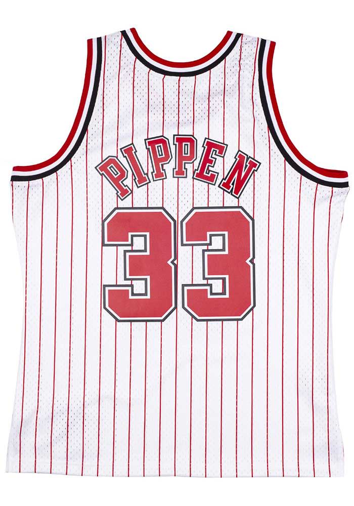 white scottie pippen jersey