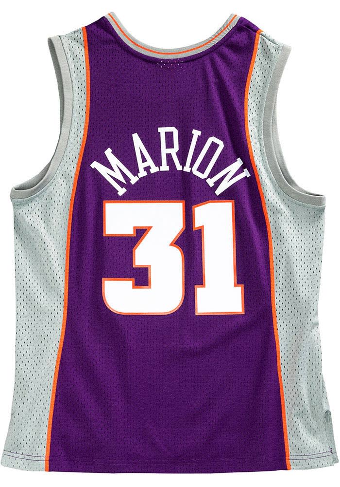 Shawn Marion Phoenix Suns Mitchell and Ness PURPLE Swingman