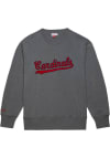 Main image for Mitchell and Ness St Louis Cardinals Mens Grey Snow Washed Long Sleeve Fashion Sweatshirt