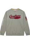 Main image for Mitchell and Ness Cleveland Cavaliers Mens Maroon There and Back Long Sleeve Crew Sweatshirt