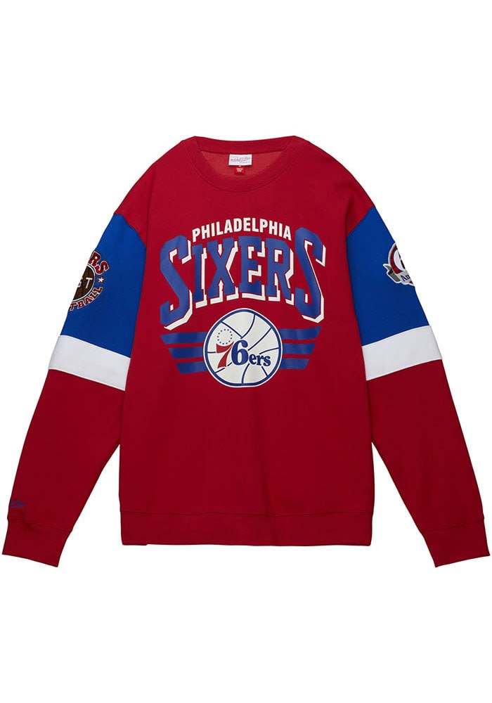 Philadelphia 2024 76ers Mitchell & Ness Crewneck