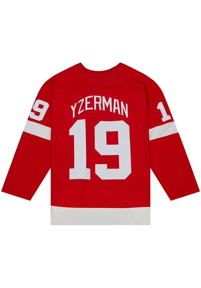 Mitchell and Ness Steve Yzerman Detroit Red Wings Mens RED 1996.0 Hockey Jersey