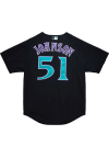 Main image for Randy Johnson Arizona Diamondbacks Mitchell and Ness 2003.0 Cooperstown Jersey - Black