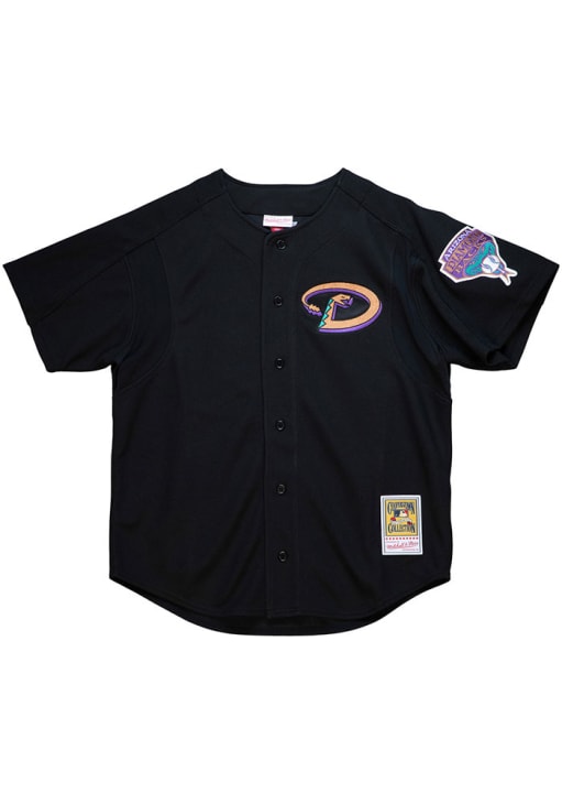 Randy Johnson Arizona Diamondbacks Mitchell and Ness 2003.0 Cooperstown Jersey - Black