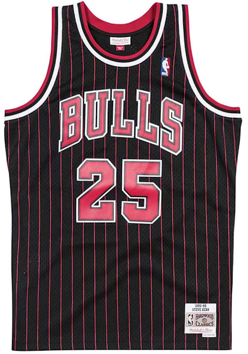 Steve Kerr Chicago Bulls Mitchell and Ness BLACK Swingman Swingman