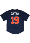 Main image for Tony Gwynn San Diego Padres Mitchell and Ness BP Pullover Cooperstown Jersey - Navy Blue